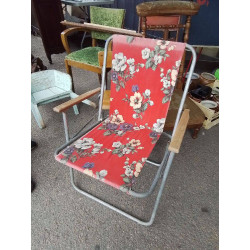 CHAISE RETROCAMPING DECO