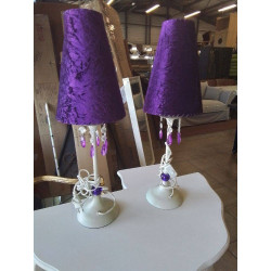 LAMPE VIOLETTE