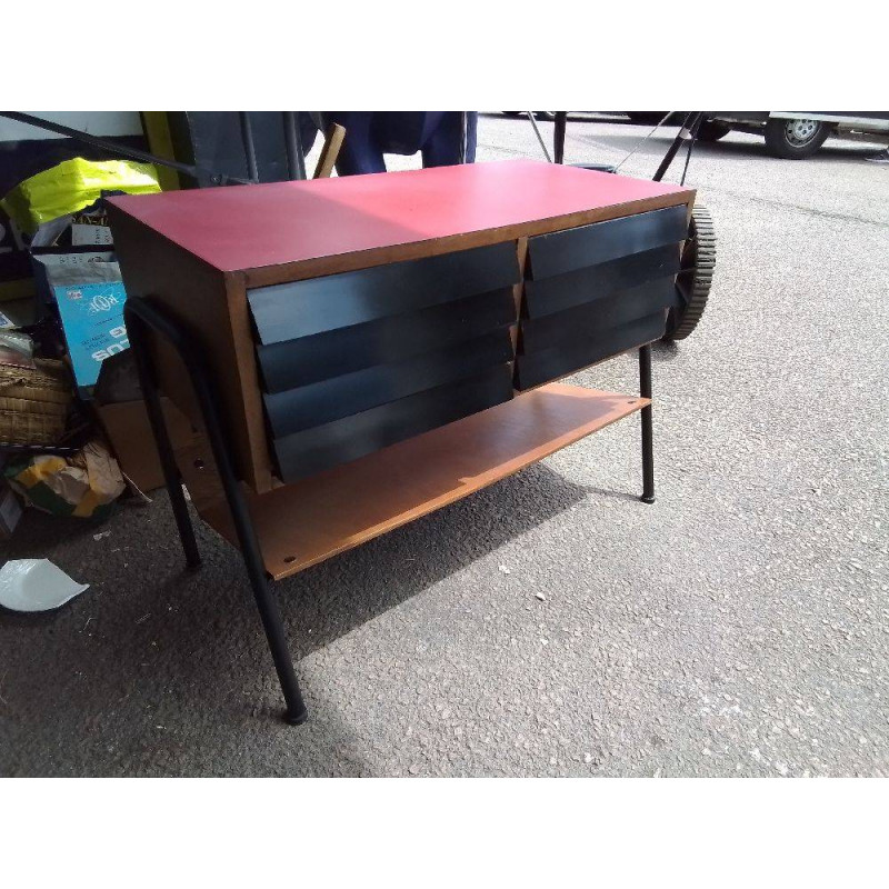 MEUBLE VINYLE 1950
