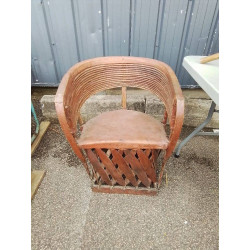 FAUTEUIL MEXICAIN CUIR