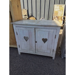 MEUBLE PATINE COEURS