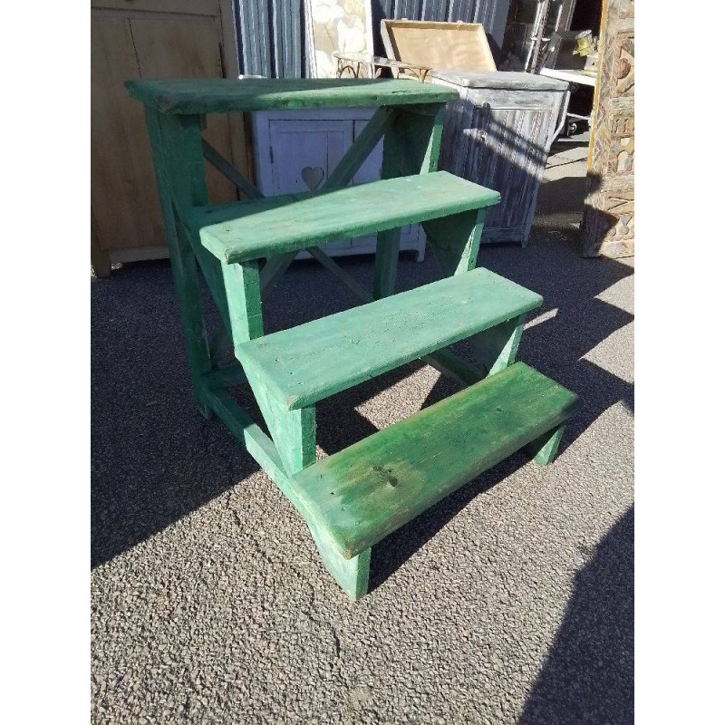 ESCABEAU A PLANTES PATINE 