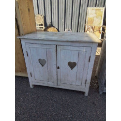 MEUBLE PATINE COEURS