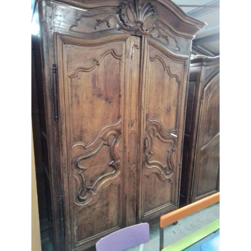 ARMOIRE COQUILKE NOYER 2P