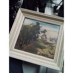 PEINTURE SUR PANNEAU