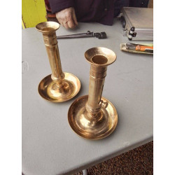 BOUGEOIR HAUT BRONZE