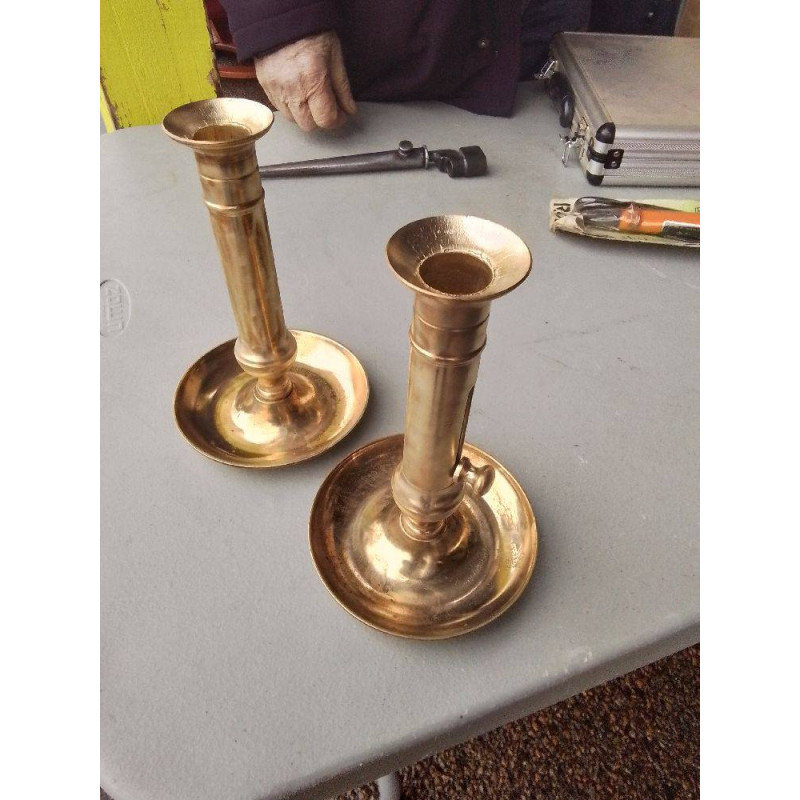 BOUGEOIR HAUT BRONZE