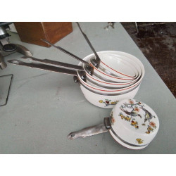 SERIE CASSEROLES VINTAGE...