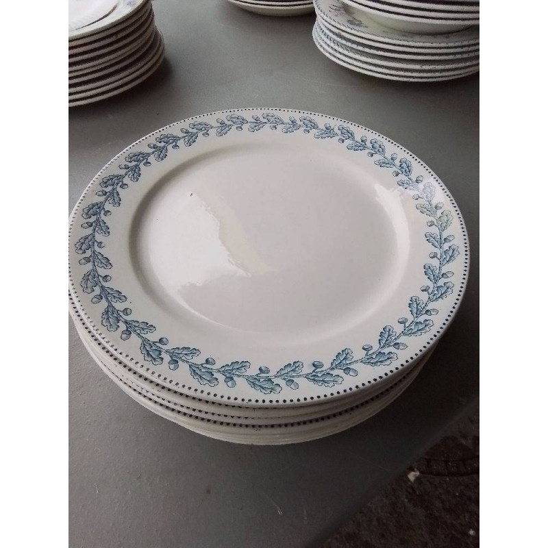 9 ASSIETTES LE CHENE