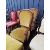FAUTEUIL TOSSU OR STYLE LOUIS PHILIPPE 