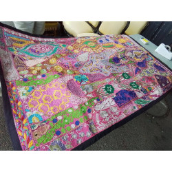 BRODERIE INDIENNE ANCIENNE