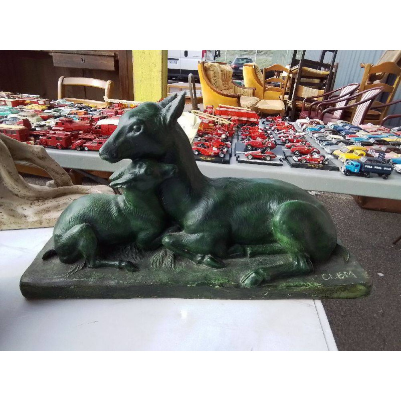 SUJETS BICHES TERRE CUITE CLEM