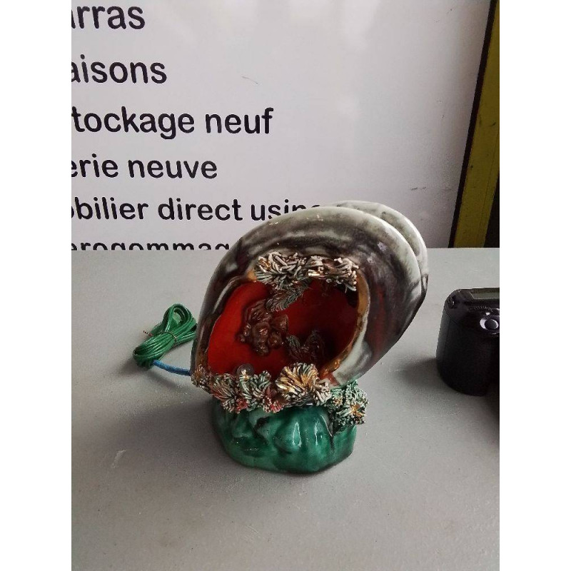 LAMPE COQUILLAGE VINTAGE