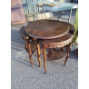ENSEMBLE TABLE BASSE GIGOGNES TABOURETS