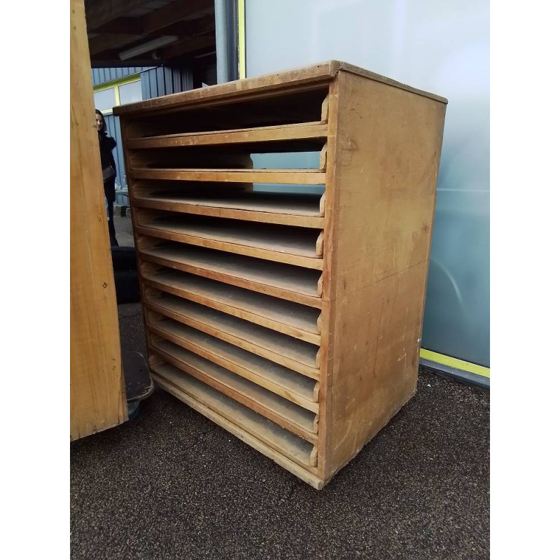 ANCIEN MEUBLE DE BOULANGER 