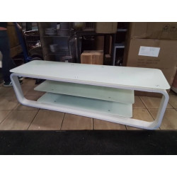 MEUBLE TV DESIGN BLANC