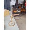 LAMPE A PETROLE SOCLE BRONZE