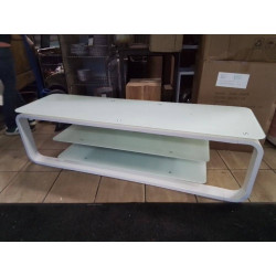 MEUBLE TV DESIGN BLANC