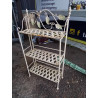ETAGERE FER FORGÉ PLIANTE