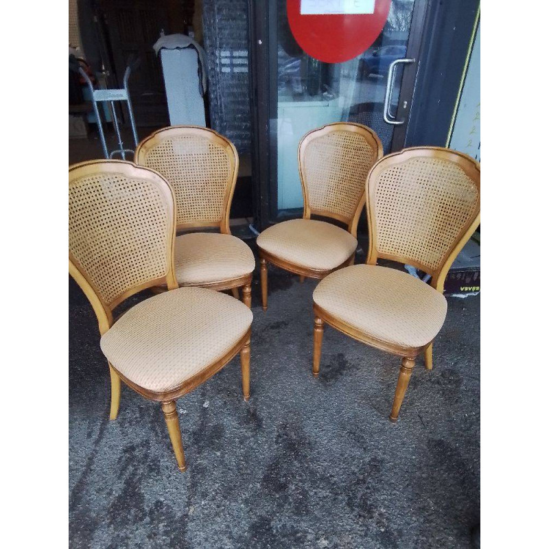 CHAISES STYLE LOUIS PHILIPPE LES 4