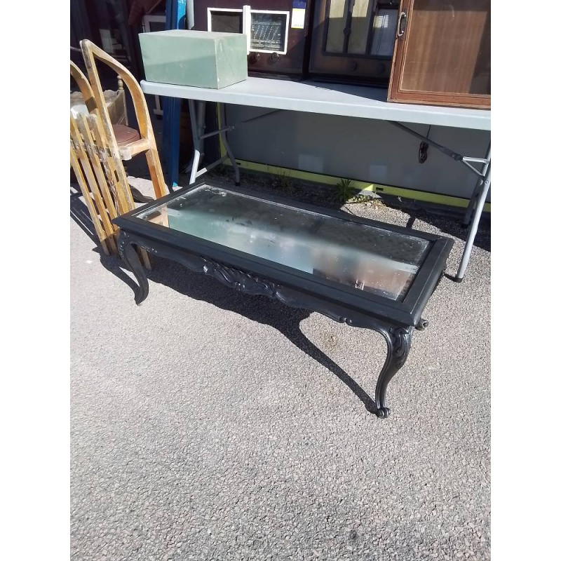 TABLE BASSE ST LOUIS XV NOIRE