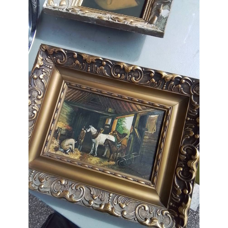 HUILE CHEVAUX ECURIE