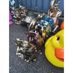 DECO ABSTRAITE VISAGE