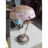 LAMPE ART DECO VIOLINE PATE DE VERRE