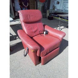 FAUTEUIL RELAX CUIR...