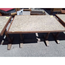 TABLE DE BISTROT BOIS ET...