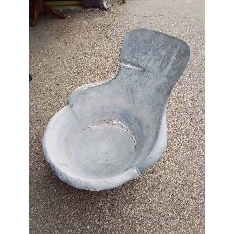 RÉCIPIENT TUB METAL GALVA