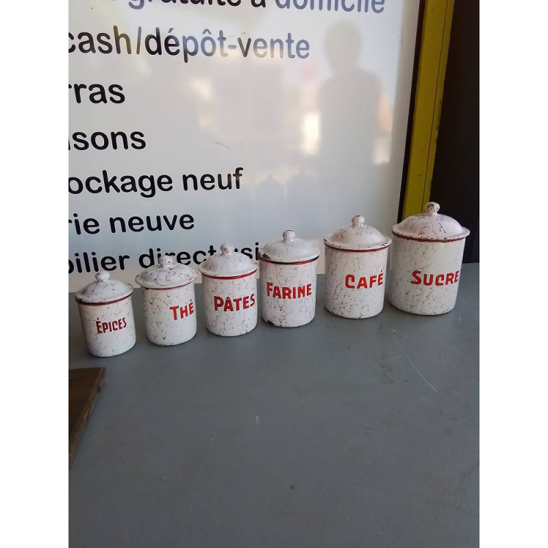 SERIE POTS EMAILLES
