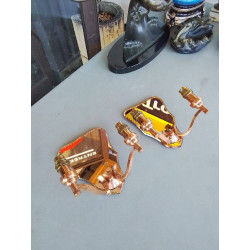 PAIRE APPLIQUES MIROIR...
