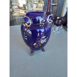 VASE LUNEVILLE BLEU