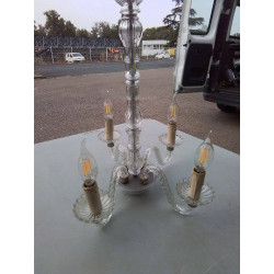 LUSTRE 4F VERRE