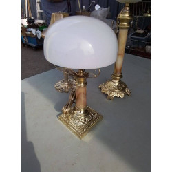 LAMPE PM ALBATRE BRONZE