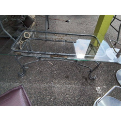 TABLE BASSE METAL 
