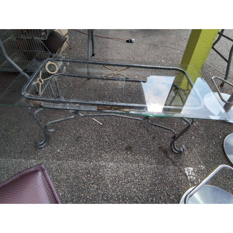 TABLE BASSE METAL 